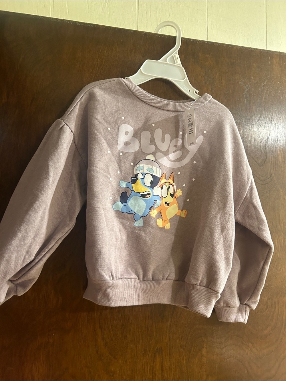 GAP Lavender Kids Sweatshirt with Cartoon Characters